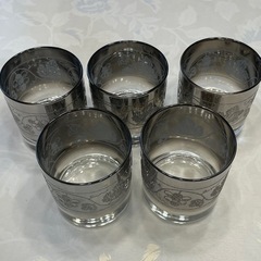 新品、未使用　ロックグラス5つセットの画像