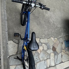 20インチ 自転車 DRIDE ブルーの画像