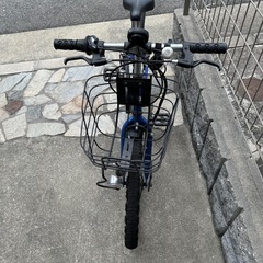 20インチ 自転車 DRIDE ブルーの画像