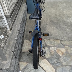 20インチ 自転車 DRIDE ブルーの画像