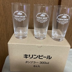 【未使用品】キリン ビールグラス 6個セット