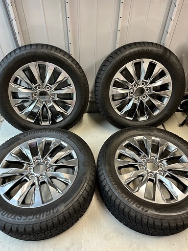 【極美品】ランドクルーザー300 ZX 265/55R20 BRIDSTONE BLIZZAK DM-V3 2022/34