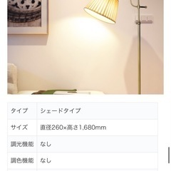 【値下げしました！現金可】Nilight フロアライト　照明