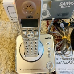 SANYO コードレス留守番電話機 TEL-G3の画像