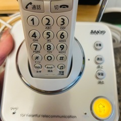 SANYO コードレス留守番電話機 TEL-G3の画像