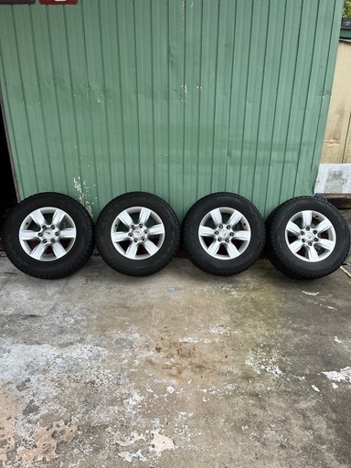 150系 プラド　純正ホイール　スタッドレス