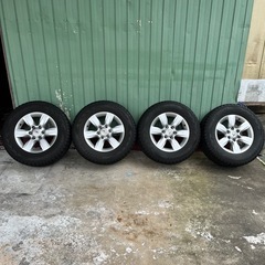 150系 プラド 純正ホイール スタッドレス 