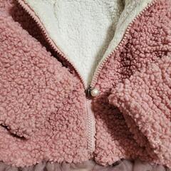 ✨お値下げ‼️カワイイ♥️モコモコチュール アウター 100の画像
