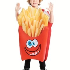 ハロウィン仮装　ポテト＆ハンバーガーハット　帽子の画像