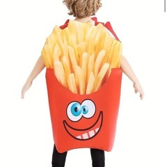 ハロウィン仮装　ポテト＆ハンバーガーハット　帽子の画像
