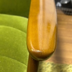 受付終了【お引取先決定】カリモク60ソファ　グリーン の画像