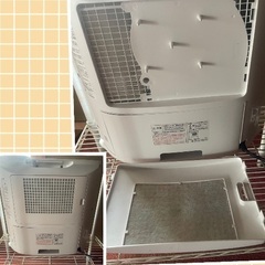 SHARP 加湿セラミックファンヒーター HX-J12E7【2019年製】の画像