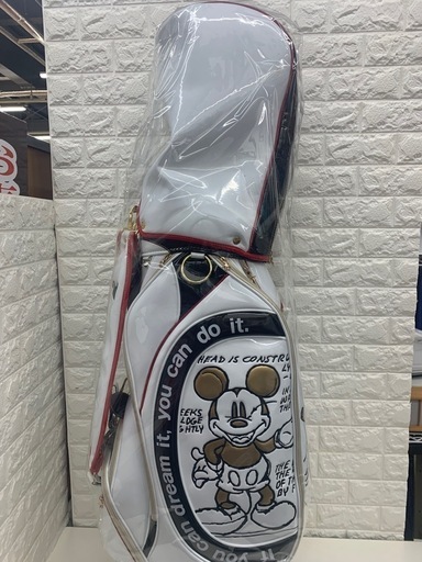 【ジャングルジャングル岸和田和泉インター店】キャディーバッグ　ディズニー 110th anniversary 和泉市 堺市 岸和田市 泉大津市 高石市 泉北郡熊取町