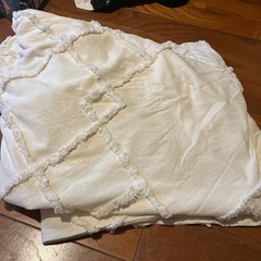 ニトリ　掛け布団カバー　220 × 210センチ、綿100%　所...