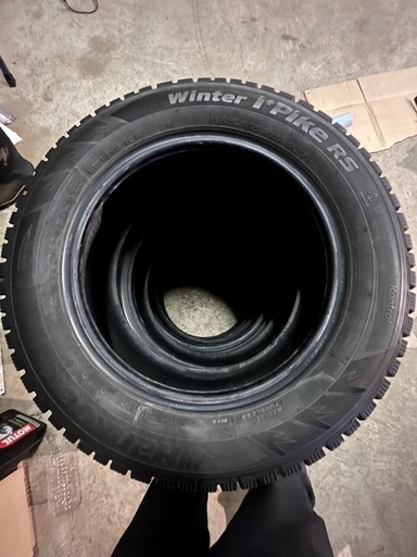 ハンコック　スパイクタイヤ185\65r15
