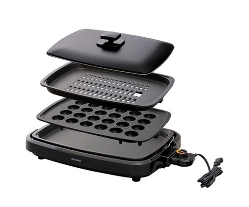 アイリスオーヤマホットプレート焼肉たこ焼き　良品