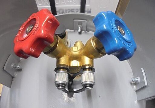 未使用 アサダ フロン回収再生ボンベ 24L フロートセンサ付き R410A/R32/R463AJ 冷媒回収 ASADA 札幌市 白石店