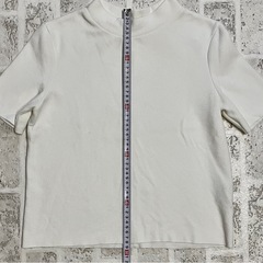 【美品】ZARAザラ 半袖トップス ホワイトの画像