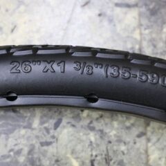 新品　26インチ用　ノーパンクタイヤ　軽量なニューバージョンの画像