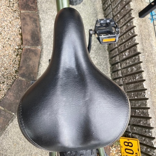 ファットバイク　26インチ　極太タイヤ10cm カーキ色　