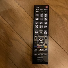 テレビ、リモコンの画像