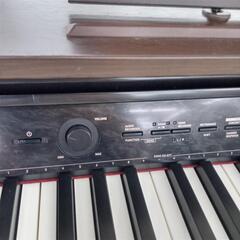 ★ジモティ割あり★  電子ピアノ ダークブラウン H84×D42×W137 クリーニング済み OJ6388の画像