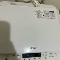 ハイアール　洗濯機の画像