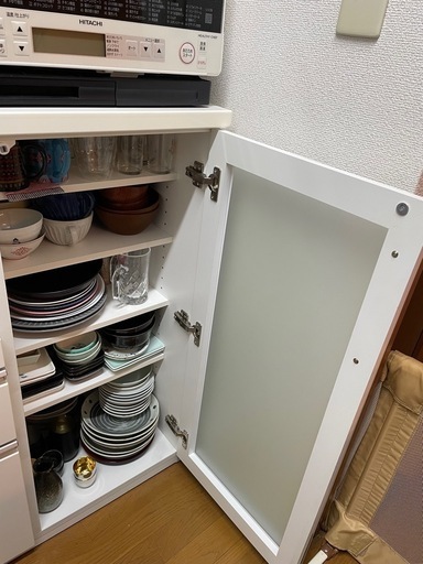 ニトリ　食器棚　キッチンボード（トースター付き）