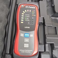 美品 1度使用しただけ アサダ リークディテクタ LD316 ガス漏れ検知器 赤外線センサー式 漏えい防止 Asada 札幌市 白石店の画像