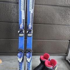 スキー、ブーツセット　小学生低学年の画像