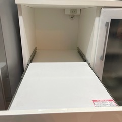 ニトリ　食器棚　キッチンボード（トースター付き）の画像