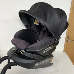 【カーメイト】 チャイルドシート エールべべクルット4i プレミアム BF875 カーボンブラック Y0408の画像