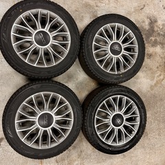 fiat 500 タイヤホイールセット　185/55R15 スタ...
