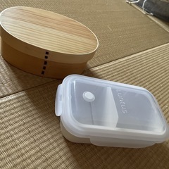 美品✨ お弁当箱2個セット 曲げわっぱ ニトリ お手入れ簡単弁当箱の画像