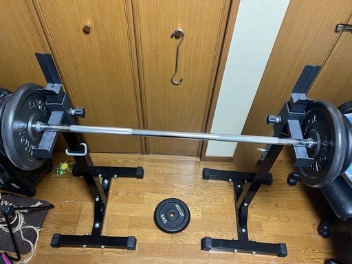 トレーニングバー　ウェイト　バースタンド