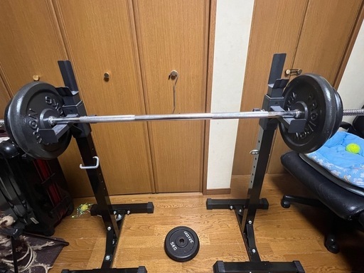 トレーニングバー　ウェイト　バースタンド
