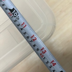 収納ケース（天板一部にに割れ有り）の画像