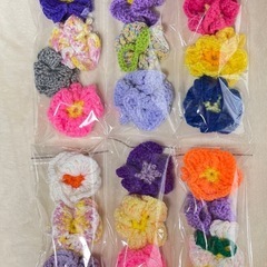 アクリルたわし　6袋セット　
