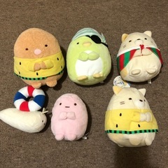 すみっこぐらし　大きめぬいぐるみセット