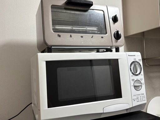 電子レンジ×トースターセット