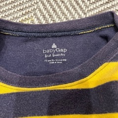 GAP ベビー  長袖 ロンパース 70 6-12mounth  2枚 男の子の画像