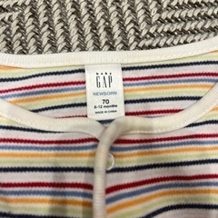 GAP ベビー  長袖 ロンパース 70 6-12mounth  2枚 男の子の画像