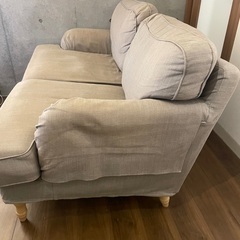 ソファIKEA ストックスンド2人掛けソファーの画像