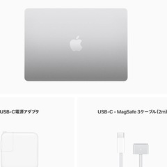 【新品未開封✨️】2022 13インチMacBook Air 512GB シルバーの画像