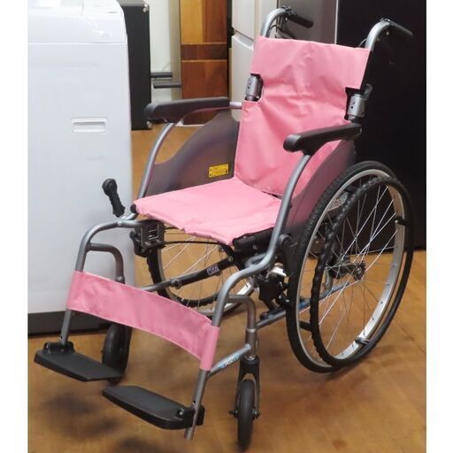 ♪MIKI/ミキ 自走式 車椅子 CRT-5 ピンク 札幌♪