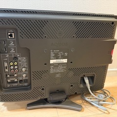 【無料】液晶テレビ(AQUOS) 20型 リモコン付きの画像