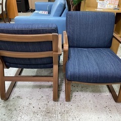 【愛品館 江戸川店 】無印チェア 
ダイニング テーブル3点セット MUJI（無印良品）の画像