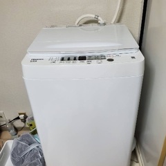 洗濯機　HISENSE HW55E2W使用わずか