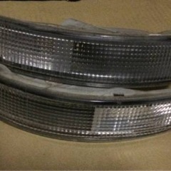 100系カローラ　USバンパー用社外クリヤーウインカーの画像