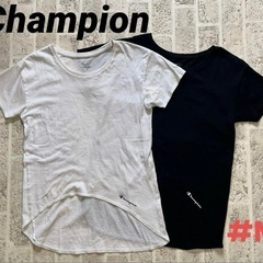 Championチャンピオン Tシャツ 2色セット 黒白